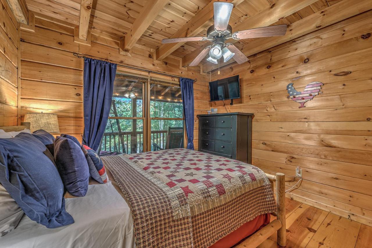 Golden Eagle Ga Cabin - Hot Tub, Firepit & Fast Wifi Blue Ridge Exterior photo
